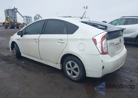 2013 Toyota Prius Two z USA, uszkodzony, nr VIN JTDKN3DU6D0352093